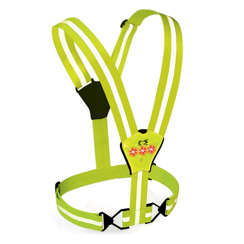 Amphipod Xinglet Strobe Plush Flashing Reflective Vest Hi-Viz