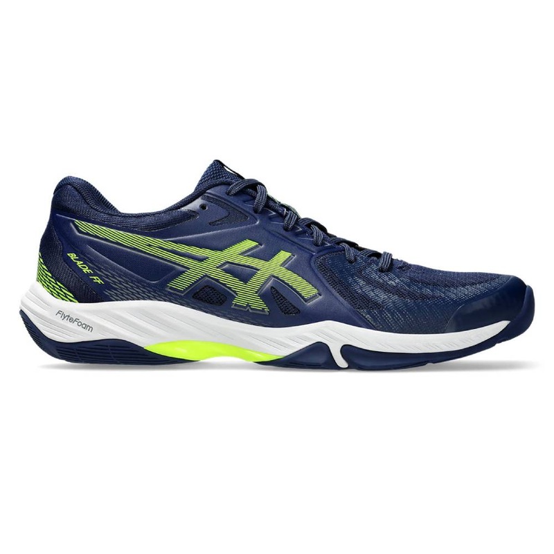 Asics Blade FF Men’s Indoor Court Shoe (Blue Expanse/Safety Yellow)