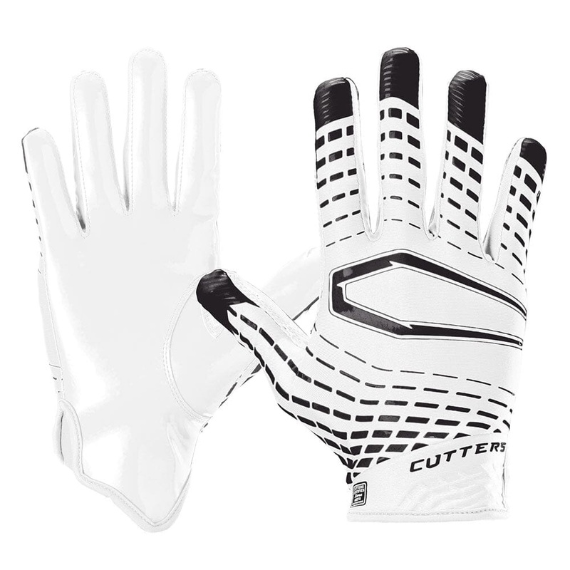 Cutters Youth Rev 5.0 Gloves White XSmall