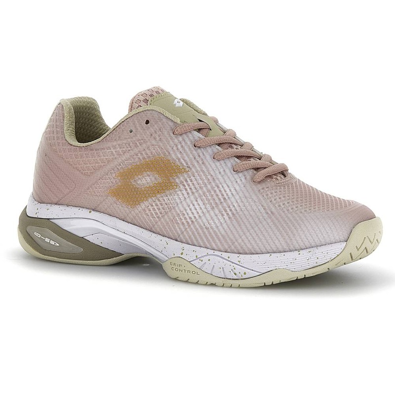 Lotto Mirage 300 III Speed Women’s Tennis Shoe (Pink/White)