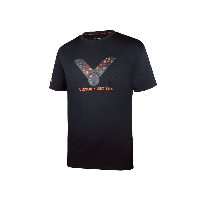 VICTOR x LZJ T-LZJ302 C T-Shirt [Black]