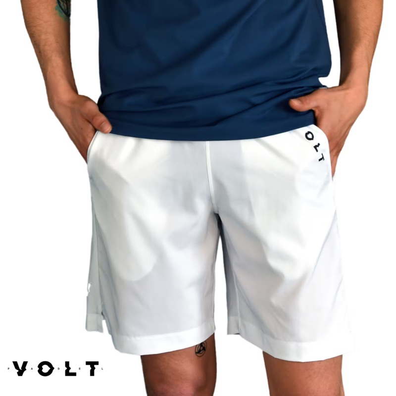 Volt Performance Shorts V4 White | Padel Clothing
