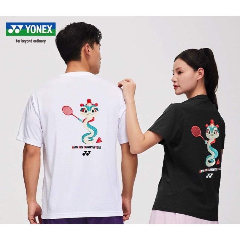YONEX 2025 Year of Snake Limited Women’s T-shirt YOBC4126CR Off-white M