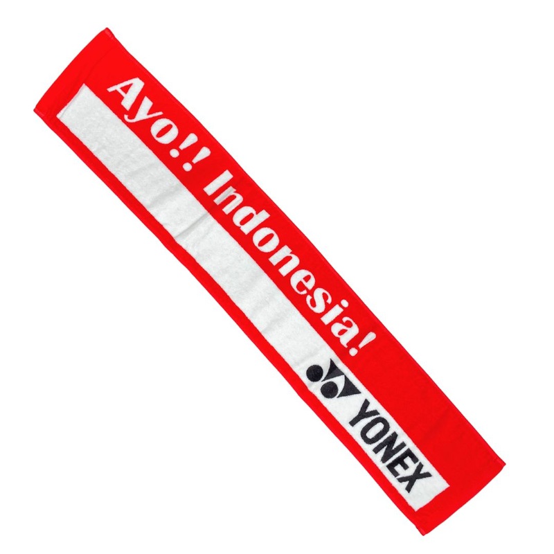 Yonex Scarf Towel YOB16178 Indonesia O/S WHITE/RED/BLACK One Size