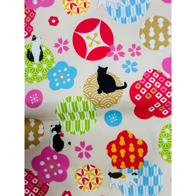 Handmade Water Resistant handle Case (Japanese Floral Cat 476) Japanese Floral Cat 476
