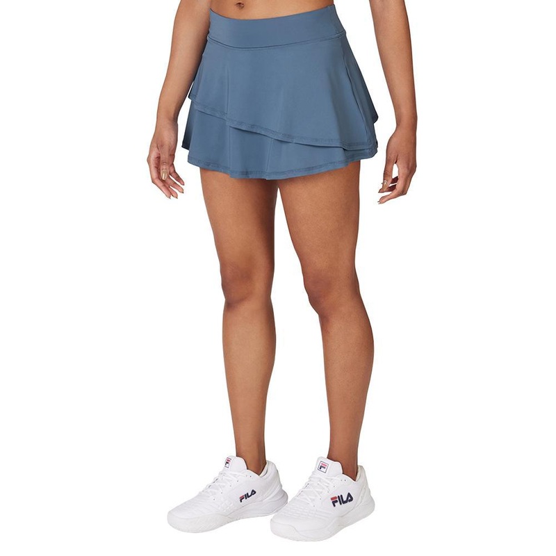Women’s Double Tier Court Tennis Skort Elemental Blue