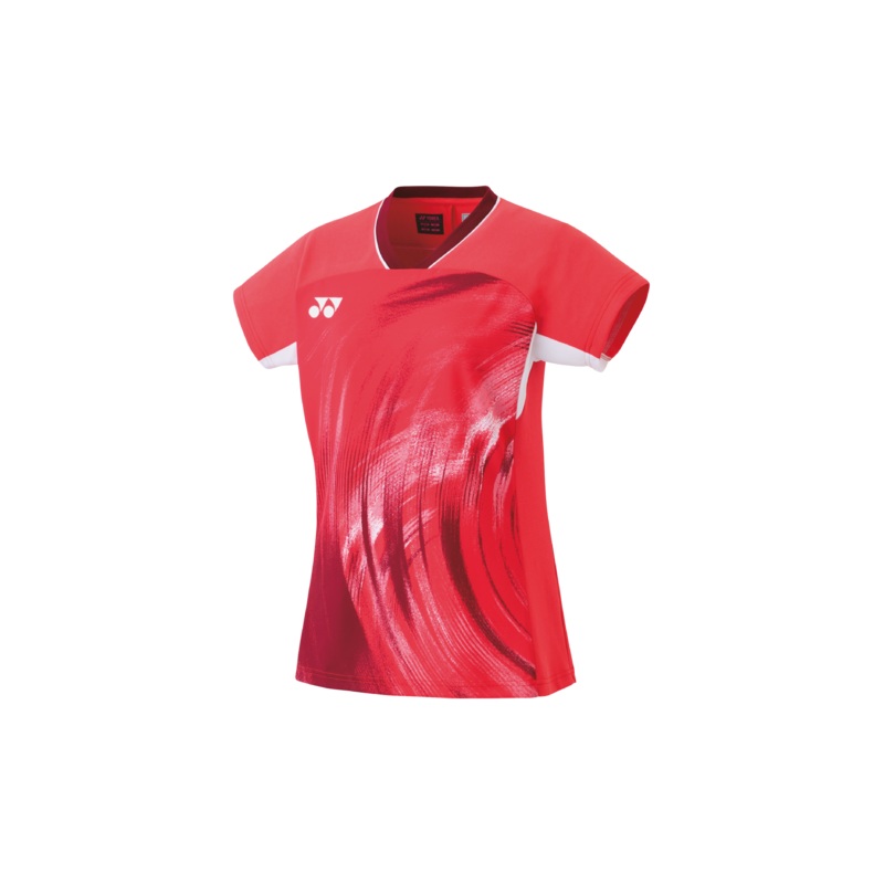 Yonex 20769EX Women’s Crew Neck Shirt [Pearl Red]