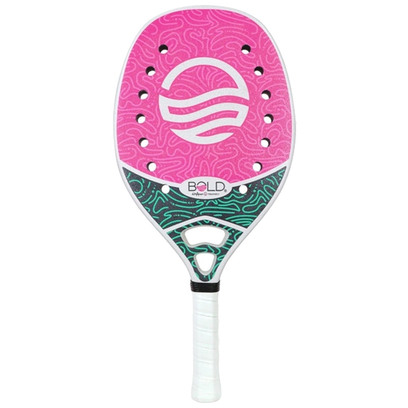 Bold SILICA 20 PINK + Glipper Treatment Beach Tennis Racket