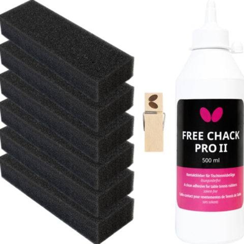 Butterfly Free Chack Pro II Table Tennis Glue – 500 ML Bottle