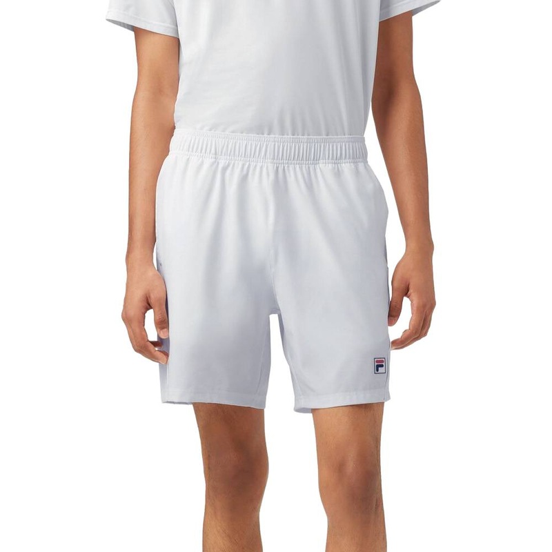 Fila Men’s Piped Stretch Woven Short (White)