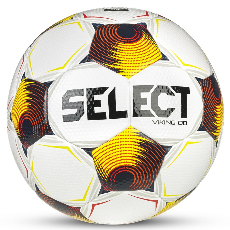 Select Viking DB v25 Soccer Ball White/Orange/Yellow 4