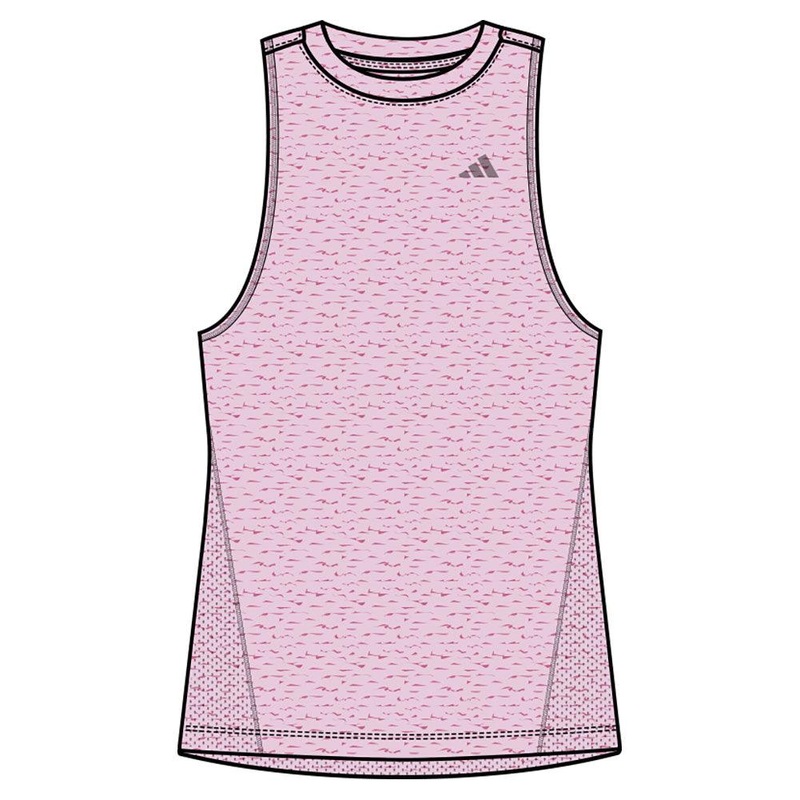 Women`s D4T Training Tank Clear Pink