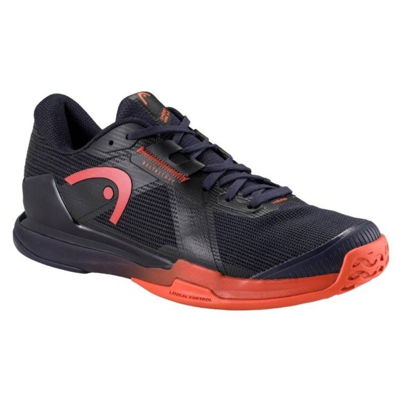 Head Sprint Pro 4.0 Men’s Indoor Court Shoe (Dark Blue/Red)