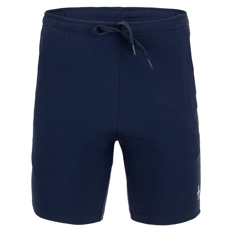 Men’s Solid Performance 8 Inch Tennis Short Black Iris
