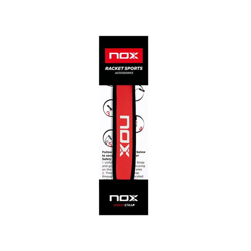 NOX Racket Strap Luxury Red