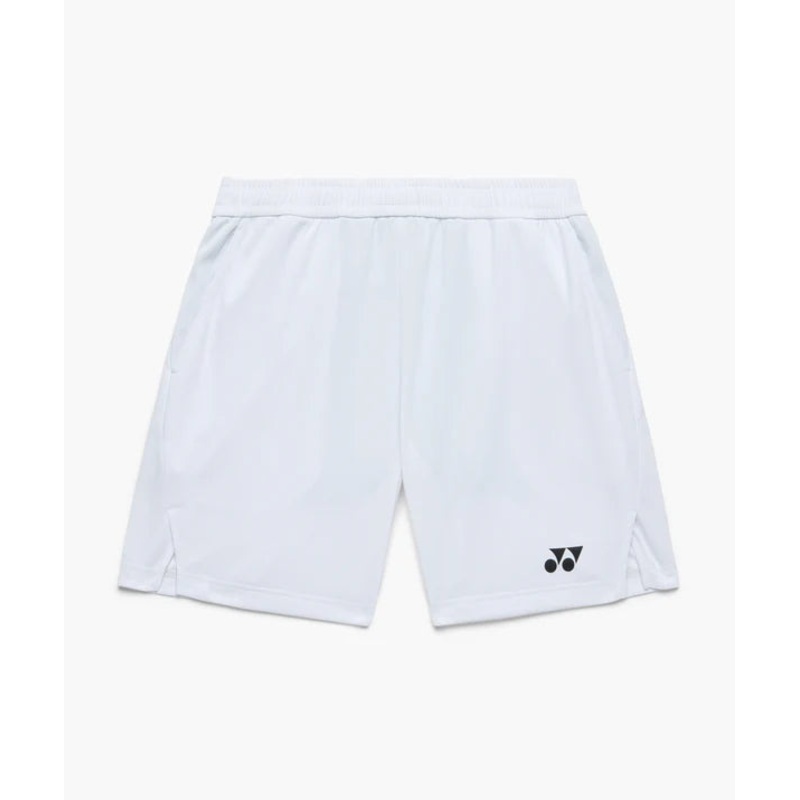 Yonex 15202EX Badminton Men’s Knit Shorts [White]