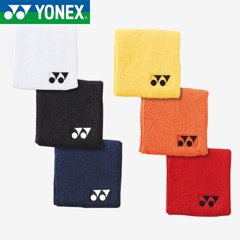 Yonex Wristband Pair AC489EX White