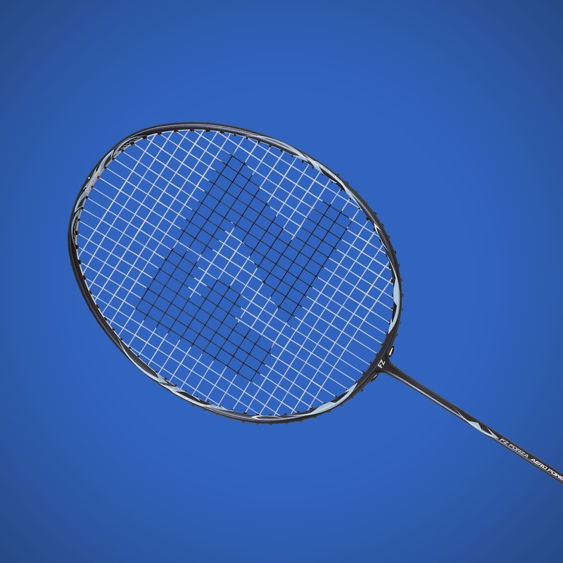 Aero Power 776 Unstrung Attacking Badminton Racket (Black)-3U/G5 Fz Forza | Kibi Sports 3U