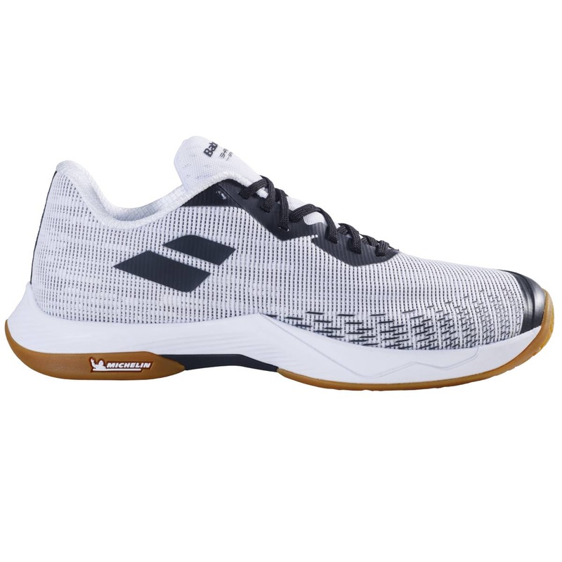 Babolat Shadow Spirit Men’s Indoor Court Shoe (White/Black)