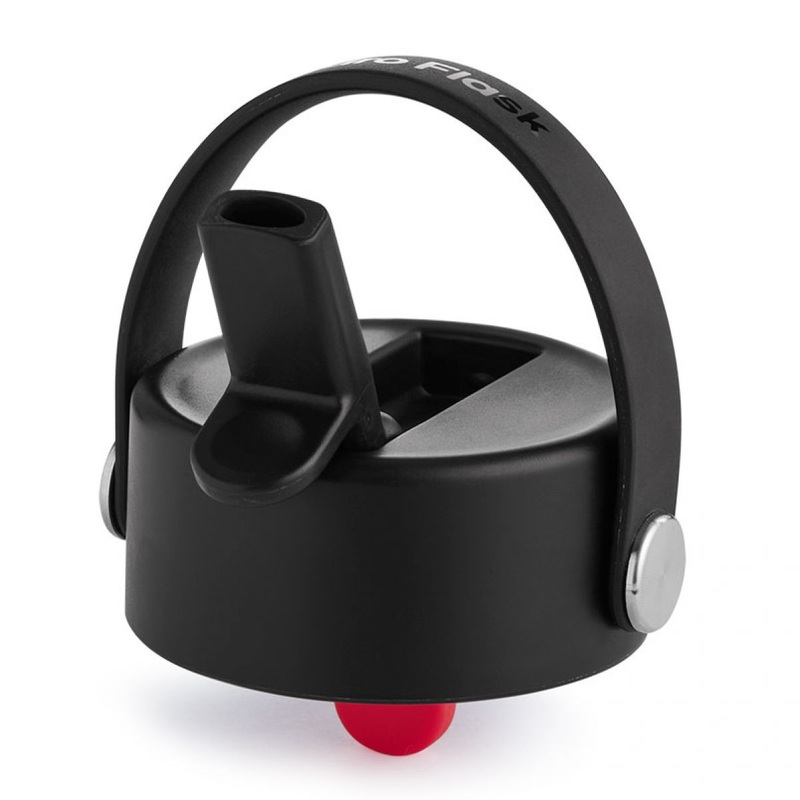 Hydro Flask Wide Mouth Flex Straw Cap Black