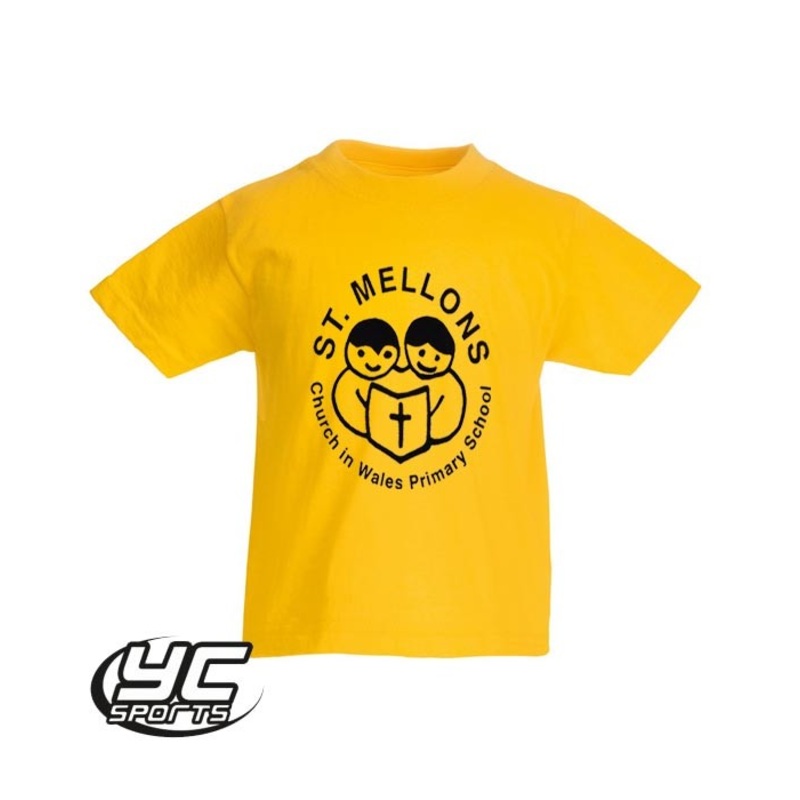 St Mellons Primary School PE T Shirt 3/4 ROYAL