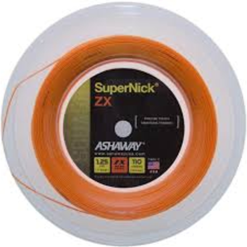 Ashaway Supernick ZX Squash 110m Orange ORANGE Reels 110M