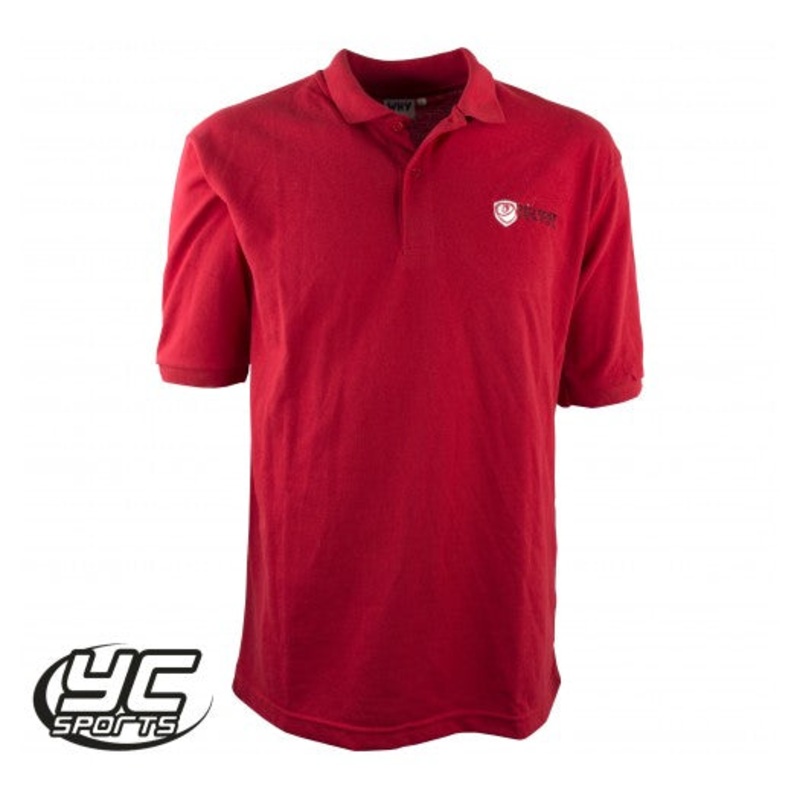 Red Rose School Polo Red 3/4 Red