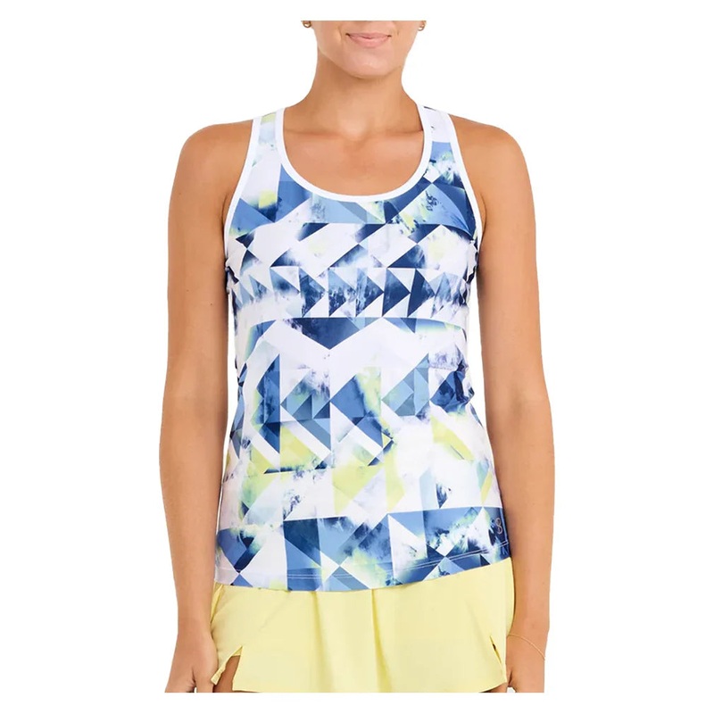 Women`s Racerback Tennis Tank Kaleidoscope