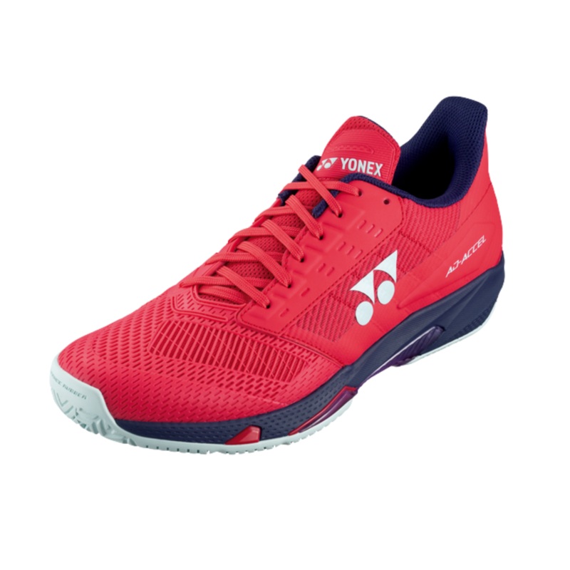 Yonex Power Cushion AD-ACCEL SHTAAMA Red Tennis Shoes Men RED UK 8