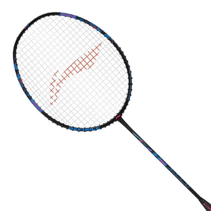 Axforce Big Bang – 4U/5U Unstrung Li-Ning | Kibi Sports 4U black/neon iridescent pink Unstrung