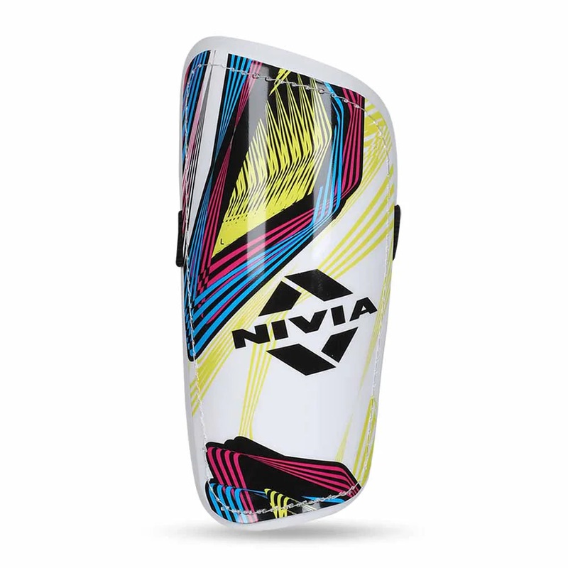 Nivia Club Classic Football Shin Guards | KIBI Sports Medium -18 cm