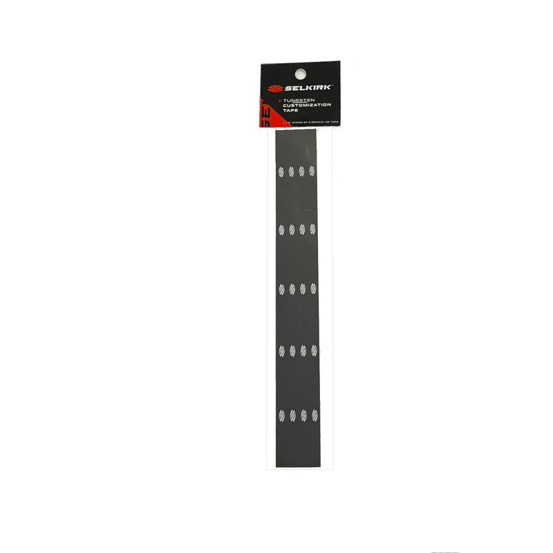 SELKIRK Sport Tungsten Tape – Four 8″ Strips of 0.1oz Tape