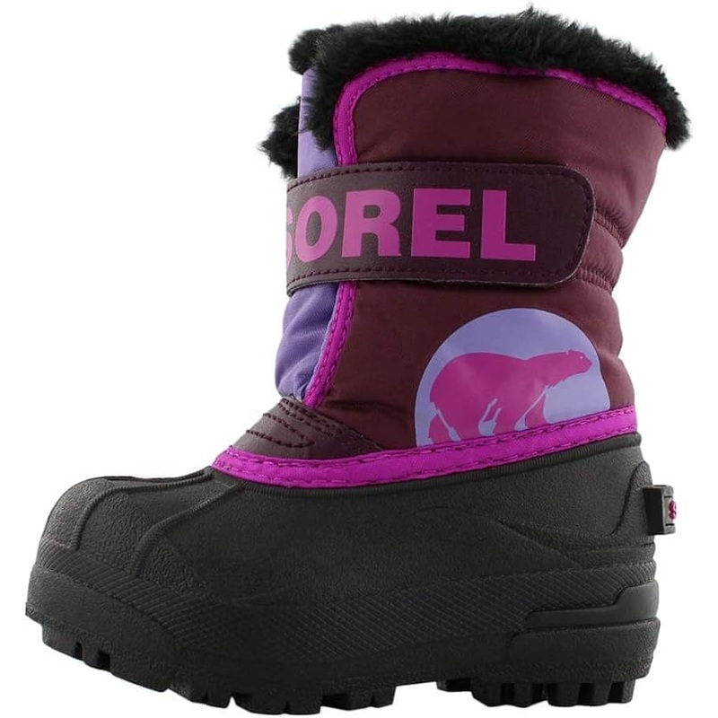 Sorel Childrens Snow Commander Whitened Violet 7
