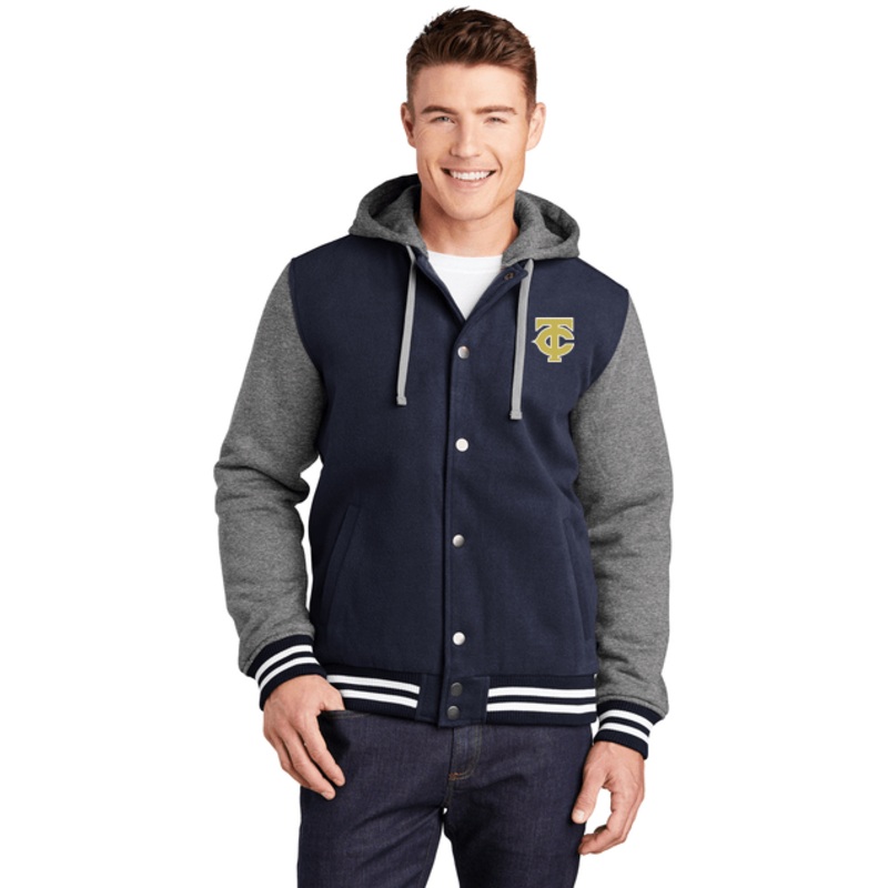 TCC Athletic Booster Club Insulated Letterman Jacket