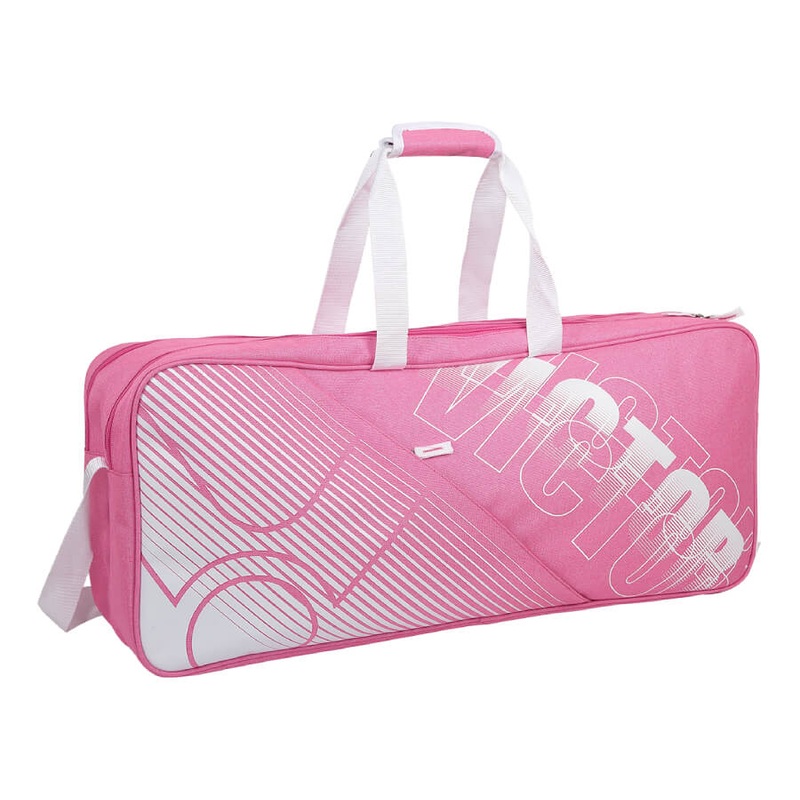Victor Team Badminton Bag BR6617 (Aquarius, Pink, Steel Gray)