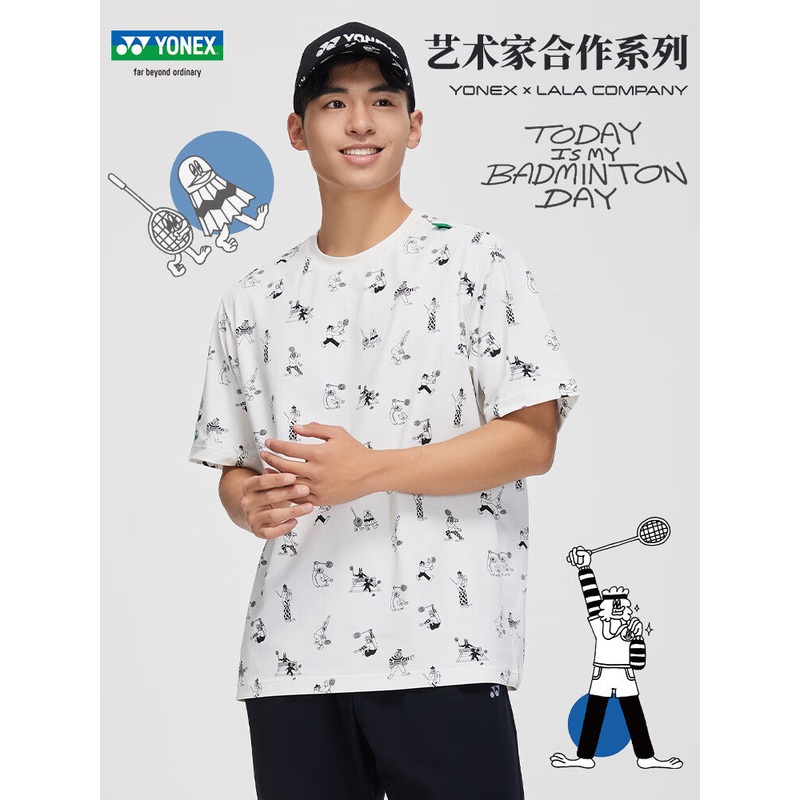 YONEX UNI T-Shirt 115434BCR Off White (200) S