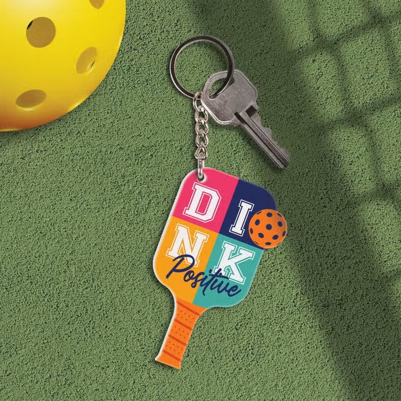 Dink Positive Keychain