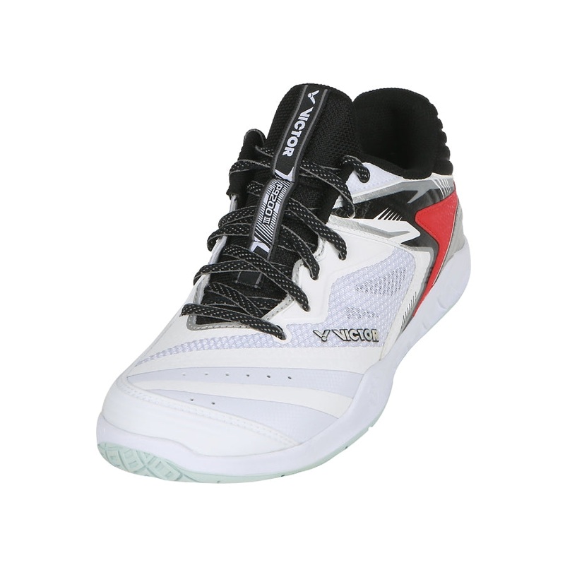 Victor P9200III Badminton Shoes [Pearly White/Black]