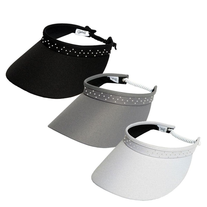 Women`s Bling Coil Visor