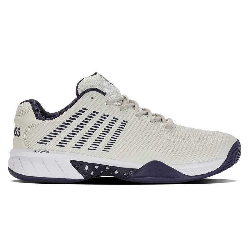 K-Swiss Hypercourt Express 2 Men’s Tennis Shoe (White/Blue)