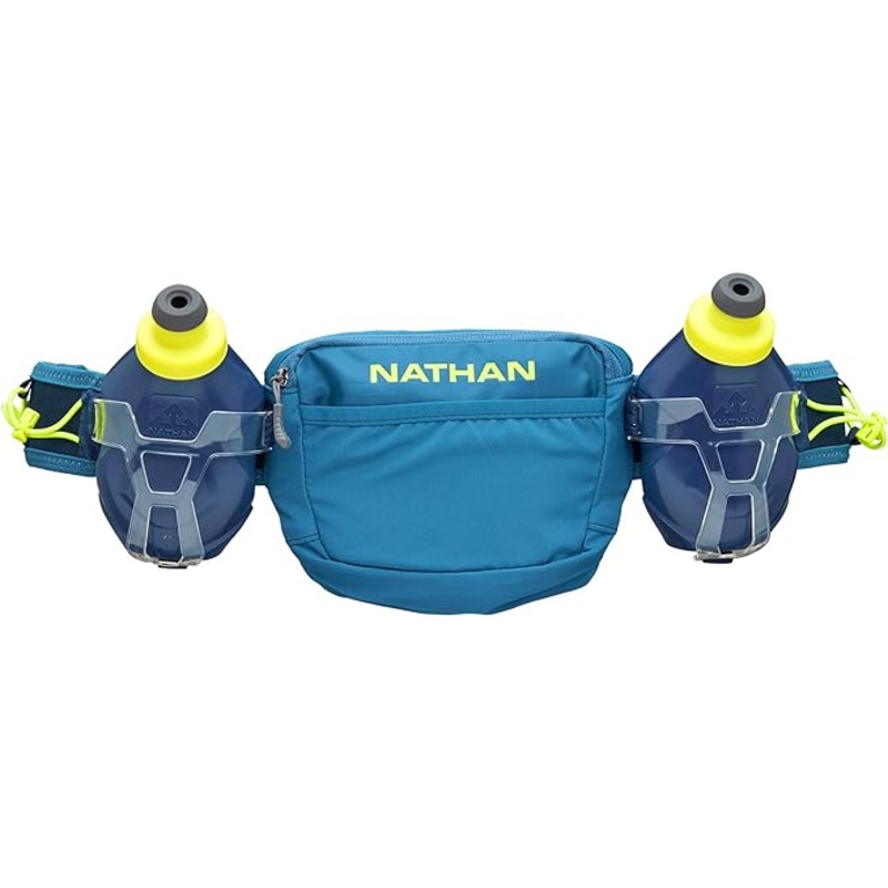 Nathan TrailMix Plus 3.0 Hydration Belt Deep Blue/Safety Yellow