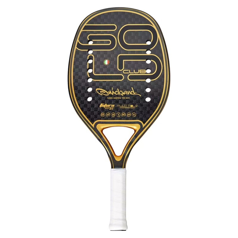 Quicksand GOLD CLUB 2025 Beach Tennis Racket with Glipper