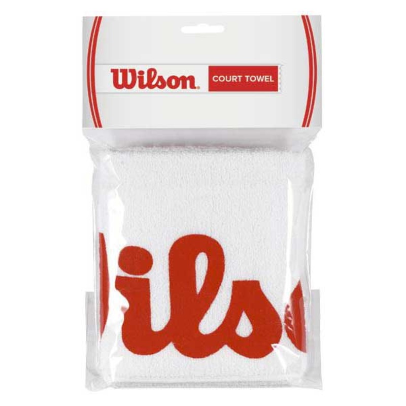 Toalla Wilson Blanco Rojo Pequea