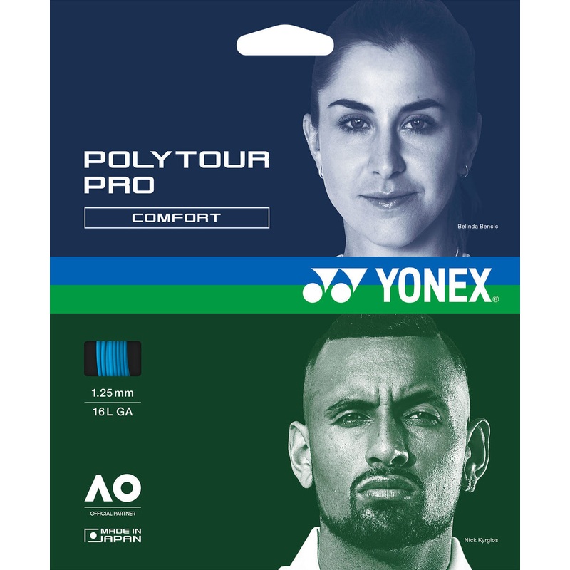 Yonex Polytour Pro 1.25mm 12M Set 12m Set BLUE