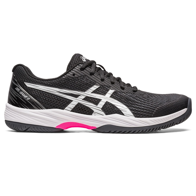Asics Gel Game 9 Men’s Tennis Shoe (Black/Pink)