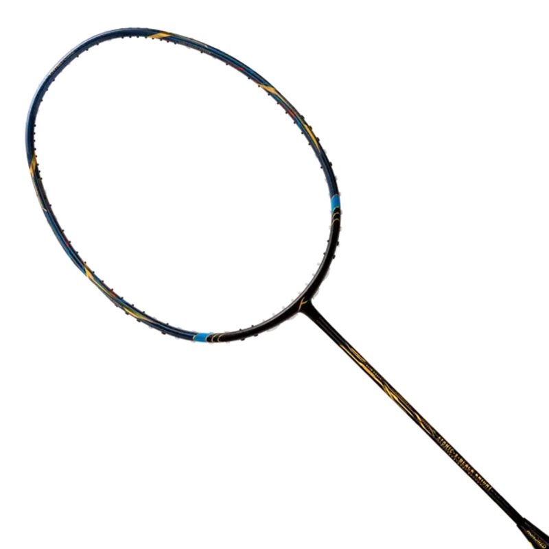 Hundred Atomic X Black Knight 4U Badminton Racket – Black/Navy Black/Navy 4U6