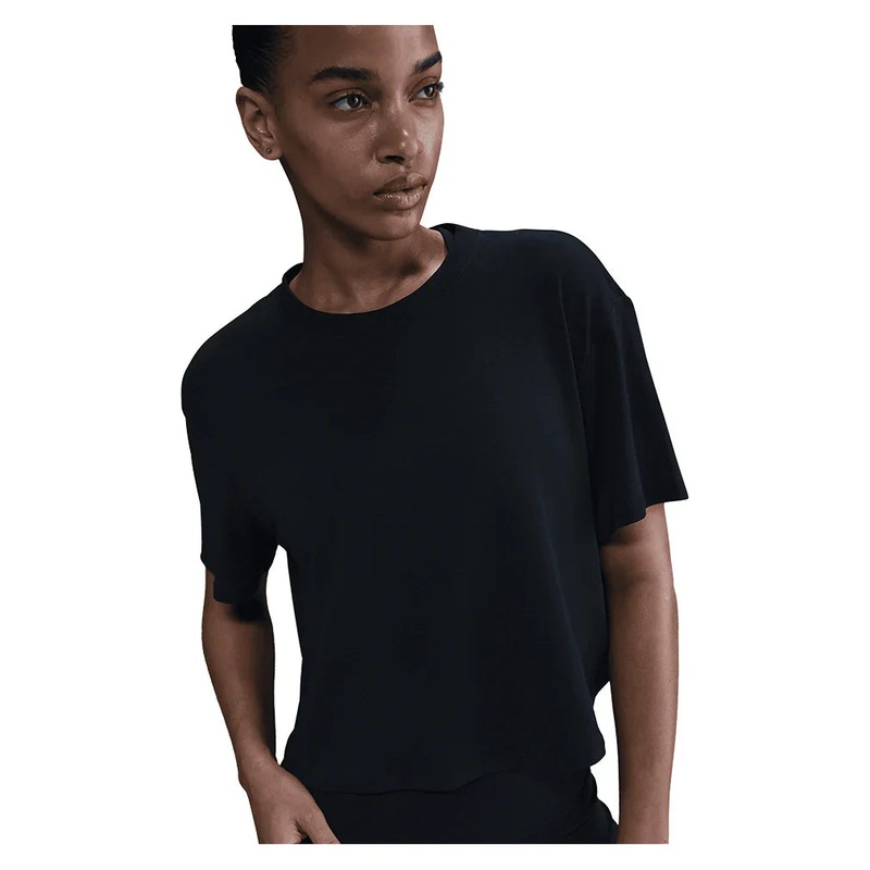 Women`s One Relaxed Dri-FIT Cropped Short Sleeve Top