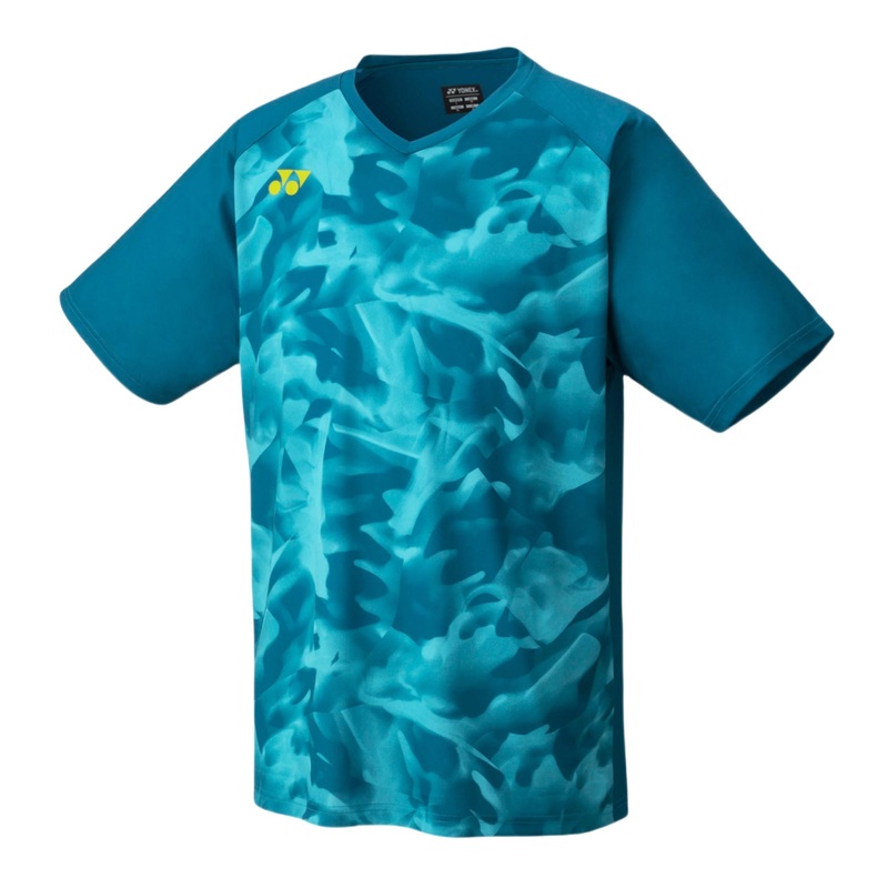 YONEX Men’s Crew Neck Shirt YM0033EX – Blue Green ASIA M / EU S / US XS / JP M
