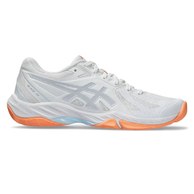 Asics Blade FF Women’s Indoor Court Shoe (White/Grey Blue)