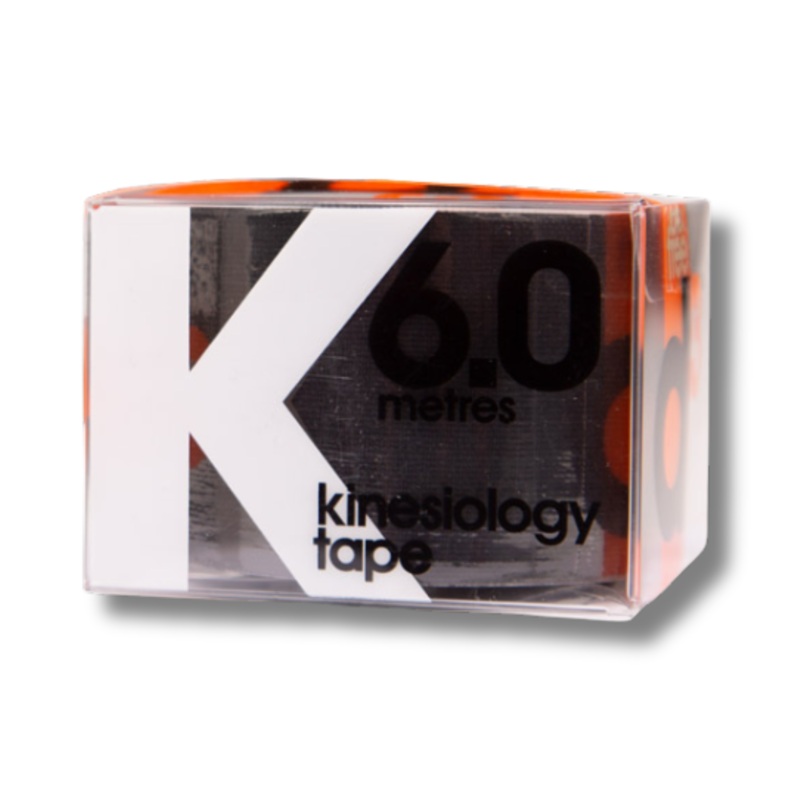 D3 K6.0 Kinesiology Tape Black 50mm x 6m